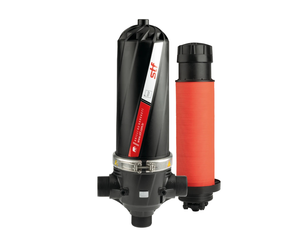 plastik filtre back flush STF