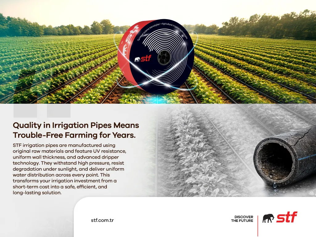 How to Choose the Best Drip Irrigation Pipe? | STF Quality Guide 1 STF